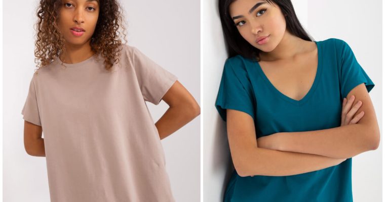 T shirty damskie – jakie modele warto mieć?